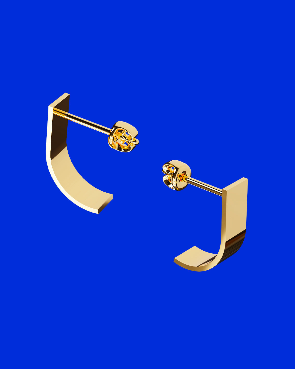 Copy of HALF FLAT earrings